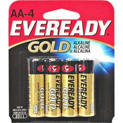 AA Alkaline Battery Retail Pack - 4-Packalkaline 