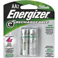 AA Rechargeable NiMH Battery Retail Pack, 2500mAh - 2 Packrechargeable 