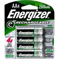 AA Rechargeable NiMH Battery Retail Pack, 2450mAh - 4 Packrechargeable 