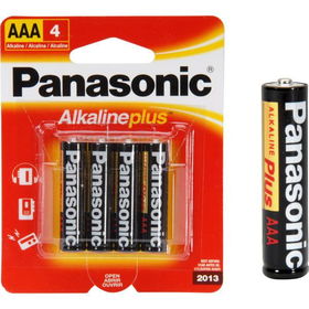 AAA Alkaline Plus Battery Retail Pack - 4 Packalkaline 