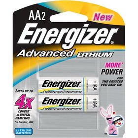 AA Advanced Lithium Battery Retail Pack - 2-Packadvanced 