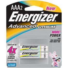 AAA Advanced Lithium Battery Retail Pack - 2-Packadvanced 