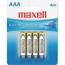 AAA Gold Series Alkaline Battery Retail Pack - 4 Packgold 