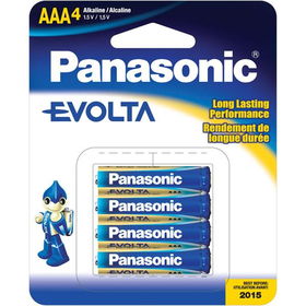 AAA Evolta Alkaline Battery Retail Pack - 4 Packevolta 