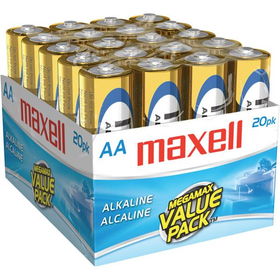 AA Gold Series Alkaline Battery Bulk Retail Pack - 20-Packgold 