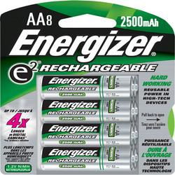 AA Rechargeable NiMH Battery Retail Pack, 2500mAh - 8 Packrechargeable 