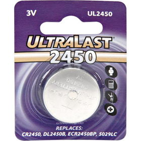 Watch/Electronic Lithium Button Cell Battery Retail Pack - DL2450B Equivalentwatch 