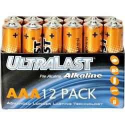 AAA Alkaline Battery Bulk Pack - 12 Packalkaline 