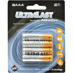 AAA Alkaline Battery Retail Pack - 8 Packalkaline 