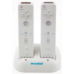 Charging Dock Dual For Nintendo Wii -Whitecharging 