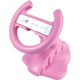 Pink Racing Wheel for Nintendo Wiipink 