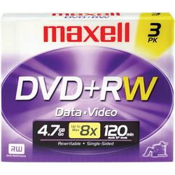 4x Rewritable DVD+RW - 3 Packrewritable 