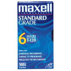 Standard-Grade VHS Videocassette - Singlestandard 