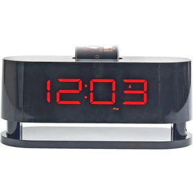 Dual Alarm Clock Radio With iPod Dockdual 