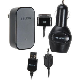 Black AC/DC Charging Kit For iPodblack 