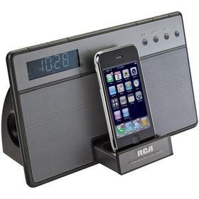 Dual Alarm Clock Radio With iPod/iPhone Dockdual 