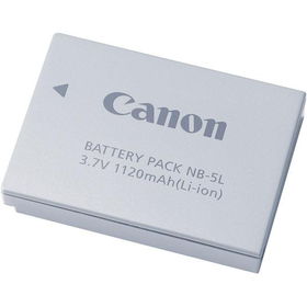 NB-5L Lithium Ion Battery - Li-Ion battery Pack, 1120mAhlithium 