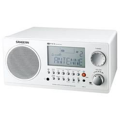 White Digital AM/FM-RDS Table Top Digital Receiverwhite 