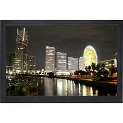 100\" Diagonal Ez-Frame 4:3 Framed Wall Screen - 80\" W X 60\" H Cine-White Screendiagonal 