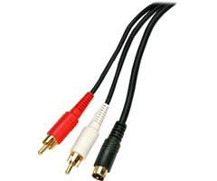 6' S-Video/Stereo Audio Interconnectvideo 