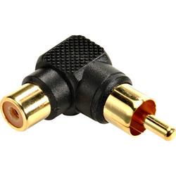 RCA Right-Angle Adapter Female to Malerca 