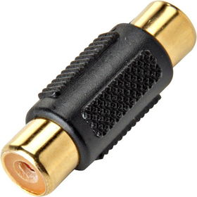 RCA Coupler - Gold-Platedrca 