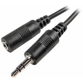 25' 3.5mm Male To Female Stereo Cablemale 