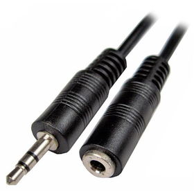 50' 3.5mm Male-To-Female Stereo Cablemale 