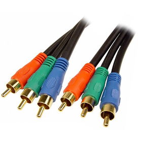 12' Component Video Cable - Blackcomponent 