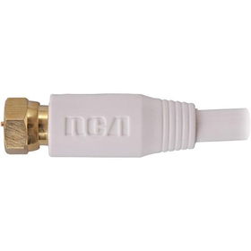 50' White RG-6 Coaxial Cablewhite 