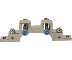 2 Screw 2.5GHz Dual F Grounding Block - Dualscrew 