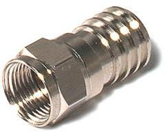 Crimp-On Universal F Connector - RG-59crimp 