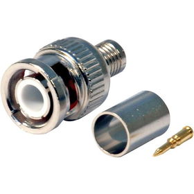 BNC Plug Crimp 3-Piece RG-6bnc 