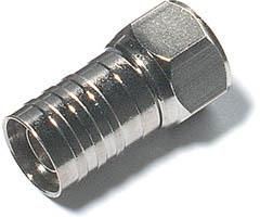 F Connector With Crimp Sleeveconnector 