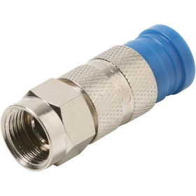 Compression RG-6 F Connector - RG-6, Sealedcompression 