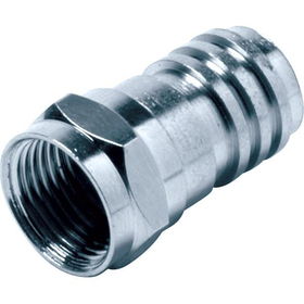 RG-6 Cadmium Plated Crimp Connectorcadmium 