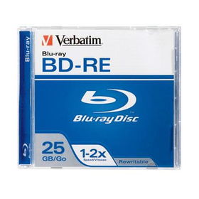 BD-RE 25GB 2X 1PK Jewel Casejewel 