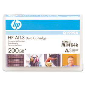 HP Q1999A - 8 mm AIT-3 Cartridge, 230m, 100GB Native/200GB Compressed Capacityait 