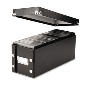 CD Storage Box, Holds 60 Slim/30 Std. Casessnap 