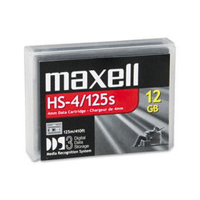 1/8"" DDS-3 Cartridge, 125m, 12GB Native/24GB Compressed Capacitymaxell 