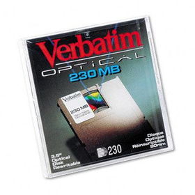 Verbatim 90545 - Magneto Optical Disk, 3.5, 230MB, 512 Bytes/Sector, Rewritableverbatim 