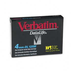 Verbatim 91688 - 1/8 DDS-3 Cartridge, 125m, 12GB Native/24GB Compressed Capacityverbatim 