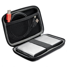 Compact Portable Hard Drive Case, Blacklogic 