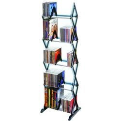 130-CD or 90-DVD/Blu-ray, 5-Tier Mitsu Multimedia Storage Rackdvd 