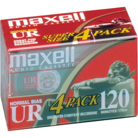 Normal Bias Audiocassette Multi Pack - 4 Pack - 120 Minutesnormal 