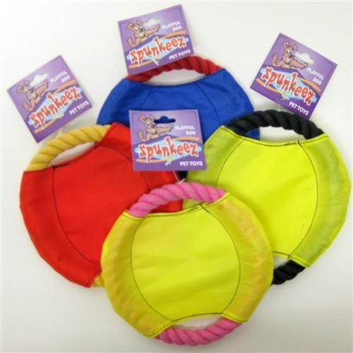 Spunkeez Rope Ring 6.5" Assorted Colors Case Pack 24spunkeez 