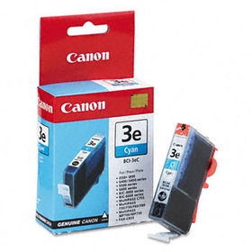 Canon BCI3EC - BCI3EC (BCI-3E) Ink Tank, 520 Page-Yield, Cyancanon 