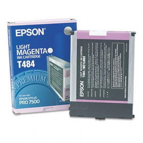 Epson T484011 - T484011 Ink, 3200 Page-Yield, Light Magentaepson 