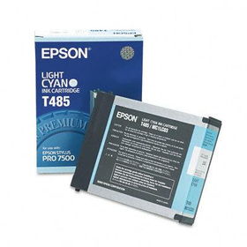 Epson T485011 - T485011 Ink, 3200 Page-Yield, Light Cyanepson 