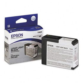 T580900 UltraChrome K3 Ink, Light Light Blackepson 